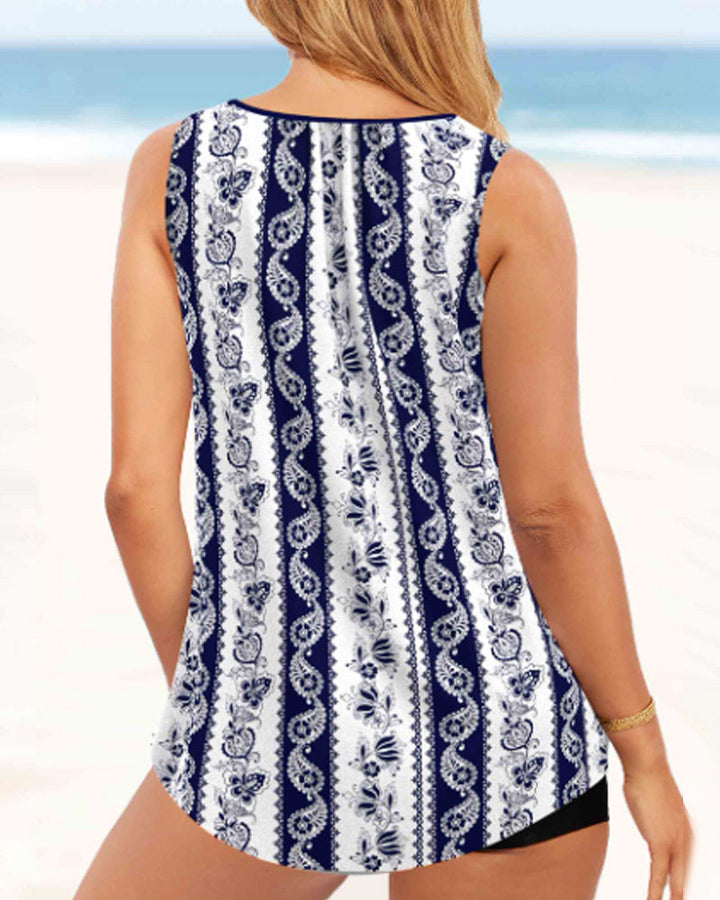 Betty - Luźny Tankini Plażowy