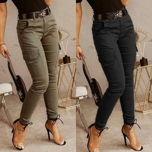 Mira™ | Damskie Jeansy Cargo