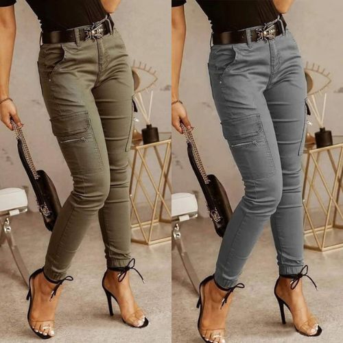 Mira™ | Damskie Jeansy Cargo