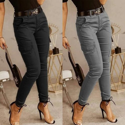 Mira™ | Damskie Jeansy Cargo