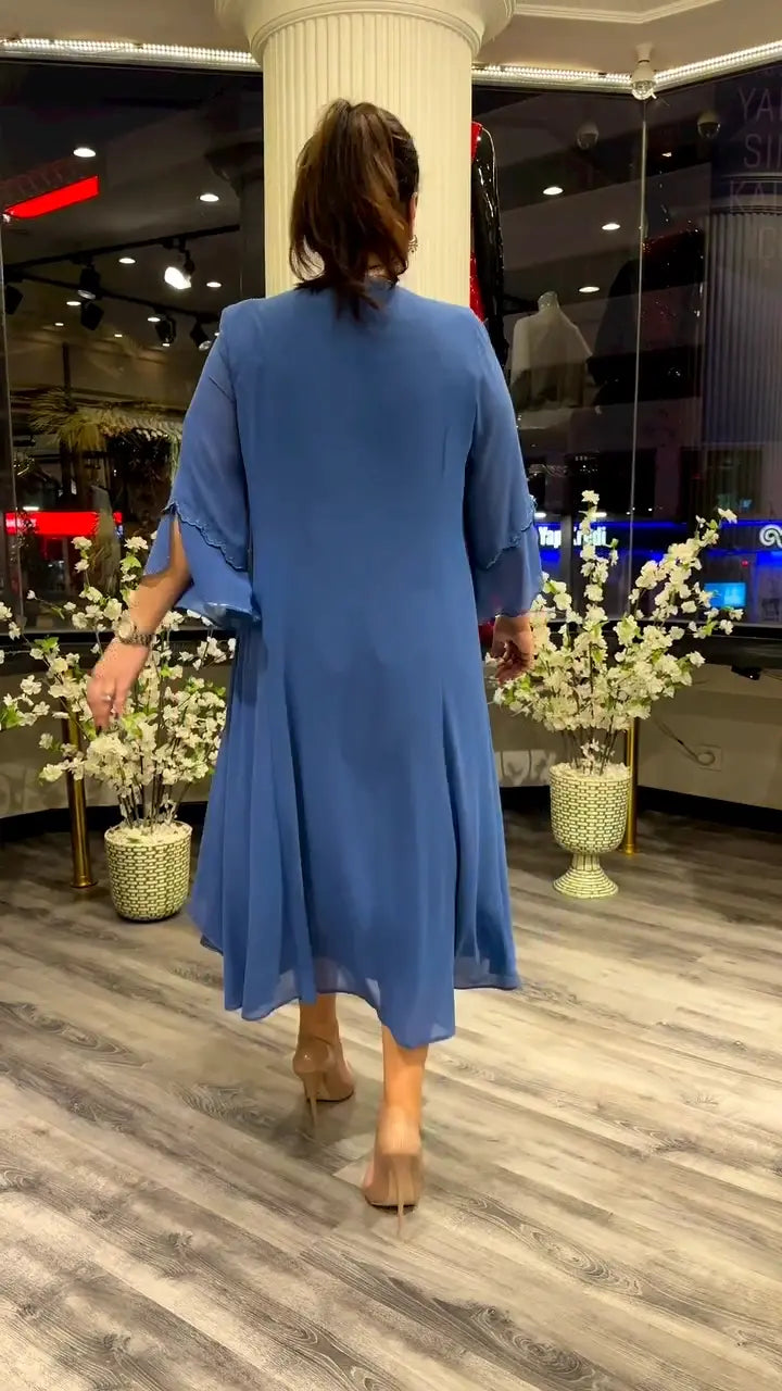 Marzenna | Sukienka midi – Szept Elegancji