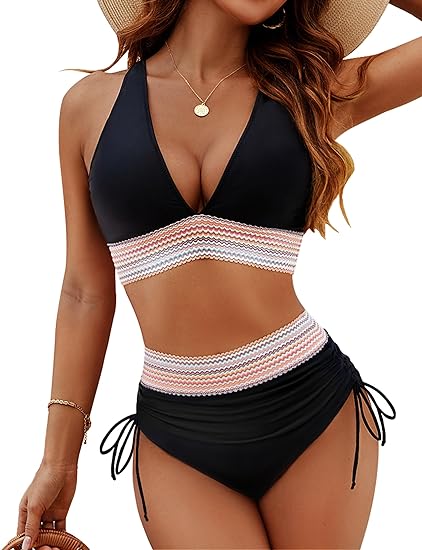 Amelia - Zestaw Bikini z Kontrolą Brzucha
