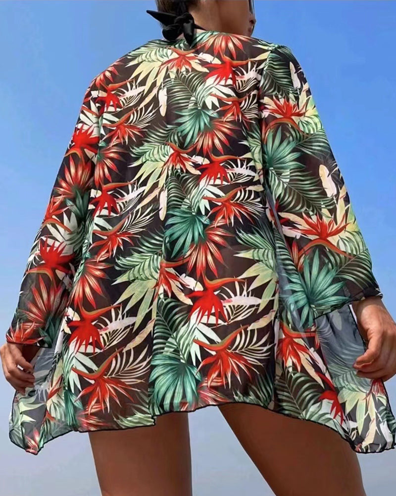 Kolleen - Tropikalny Luksusowy Zestaw Bikini