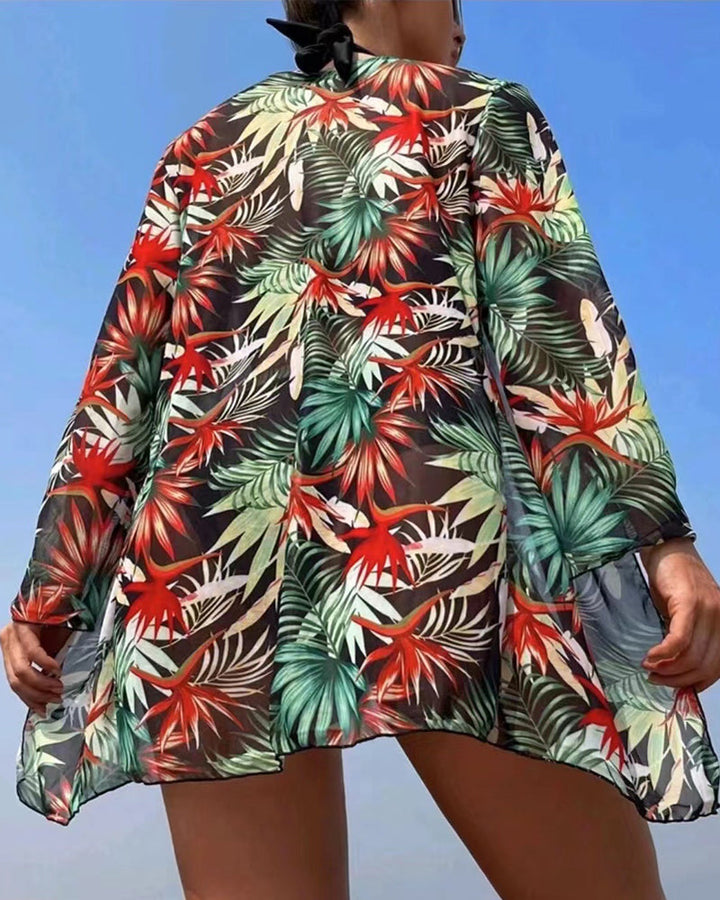 Kolleen - Tropikalny Luksusowy Zestaw Bikini