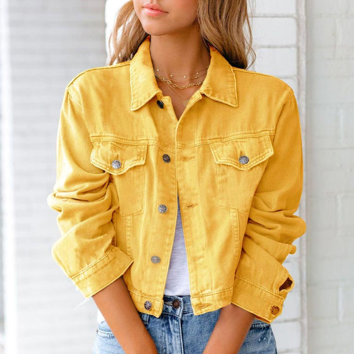 Elise Leroy Petals Denim Kurtka