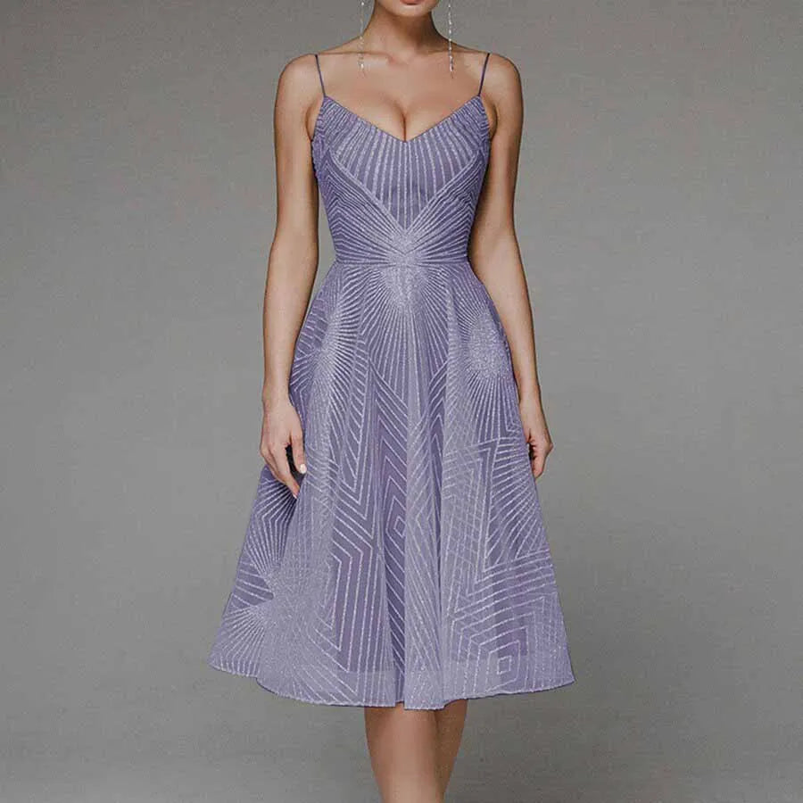 Larra™ | Elegancka sukienka z odkrytymi plecami