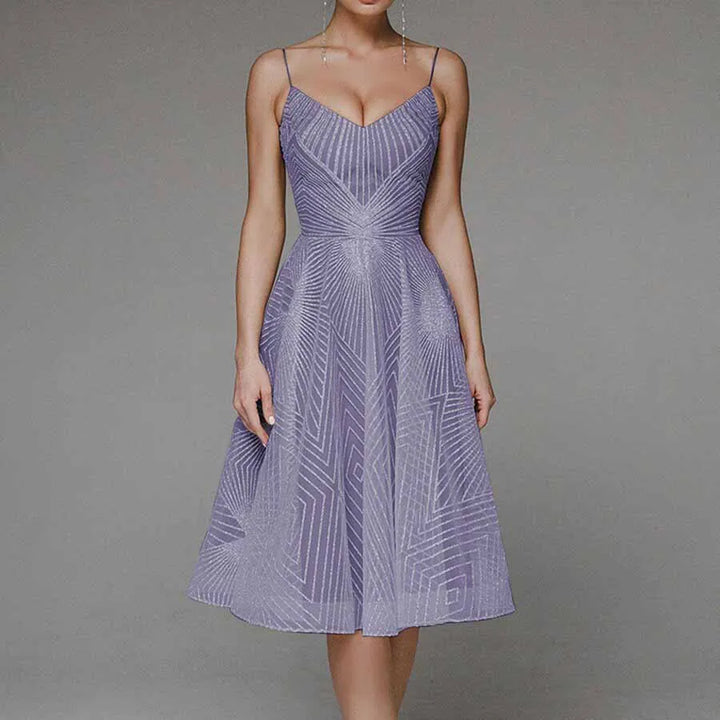 Larra™ | Elegancka sukienka z odkrytymi plecami
