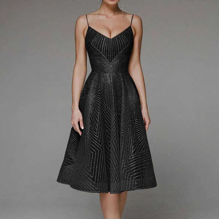Larra™ | Elegancka sukienka z odkrytymi plecami