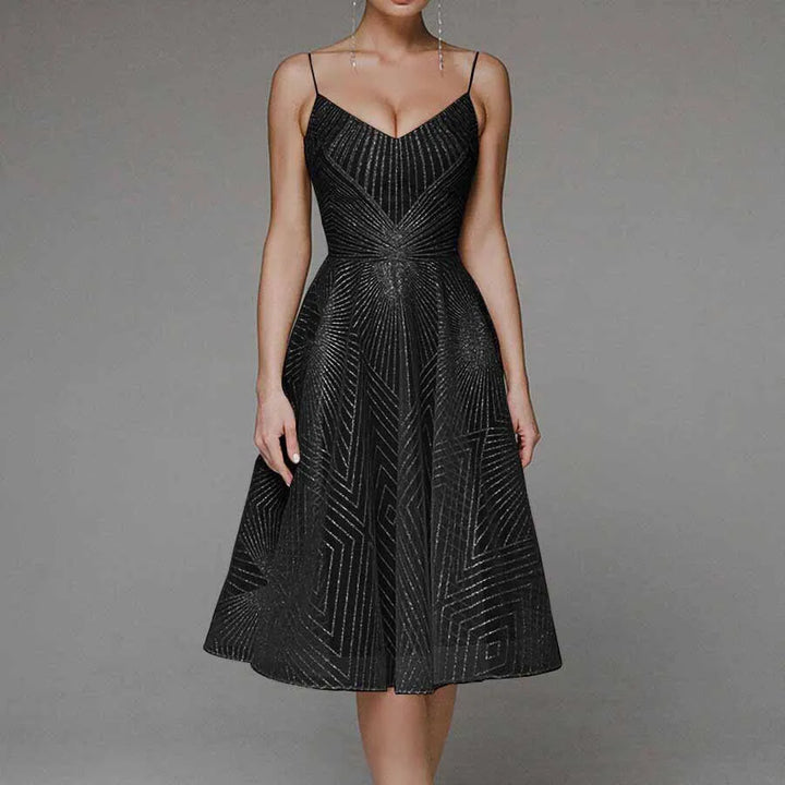 Larra™ | Elegancka sukienka z odkrytymi plecami