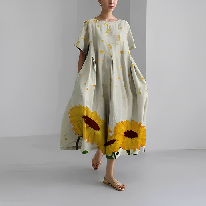 Rosa™ | Boho Sukienka Kwiatowa