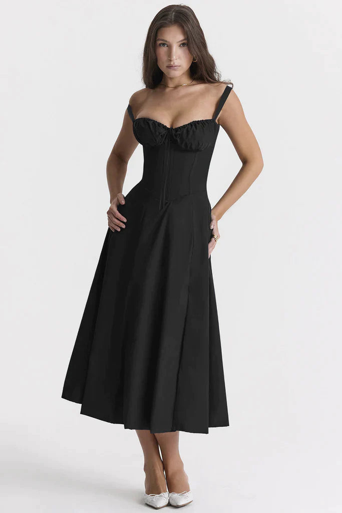 Carméa™ | Sukienka bustier z modelowaniem talii