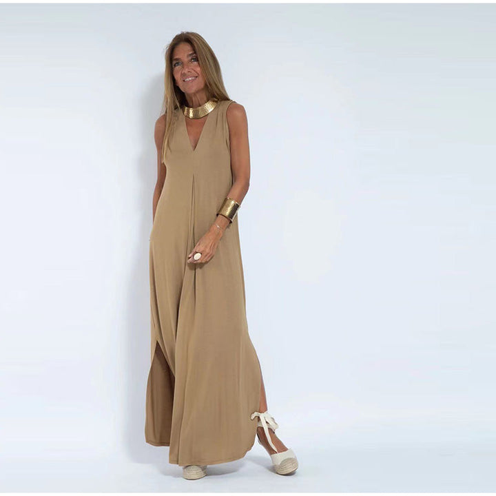 Leila™ | Elegancka długa sukienka + Darmowy dopasowany kardigan