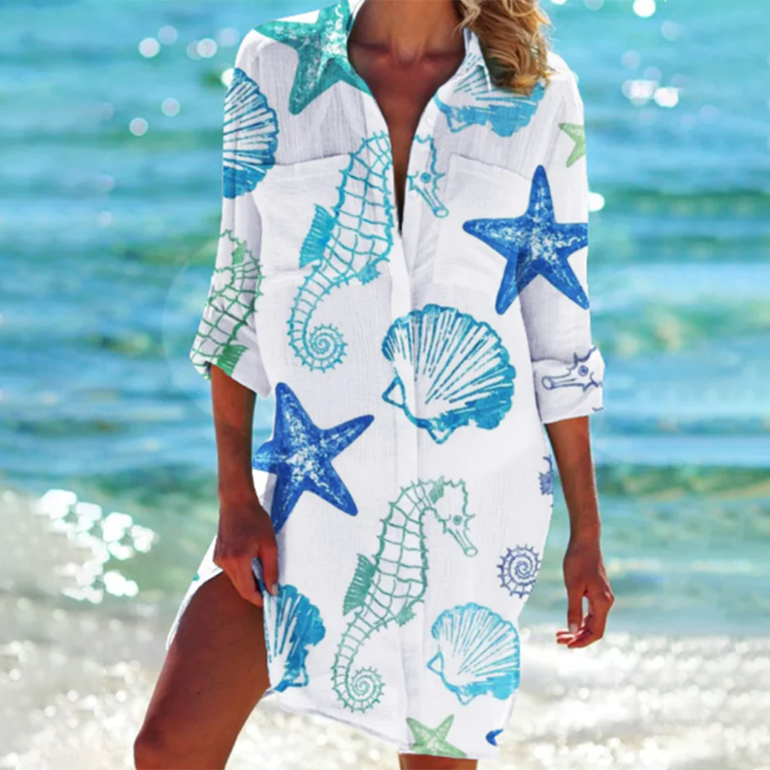 Lumina™ | Elegancka Sukienka Koszulowa