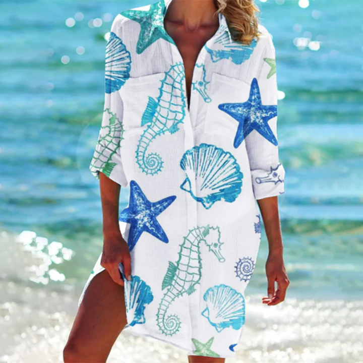 Lumina™ | Elegancka Sukienka Koszulowa