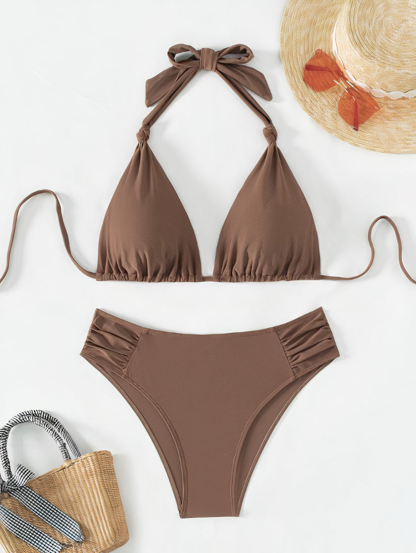 Dianne - Klasyczny Bikini z Wiązaniem