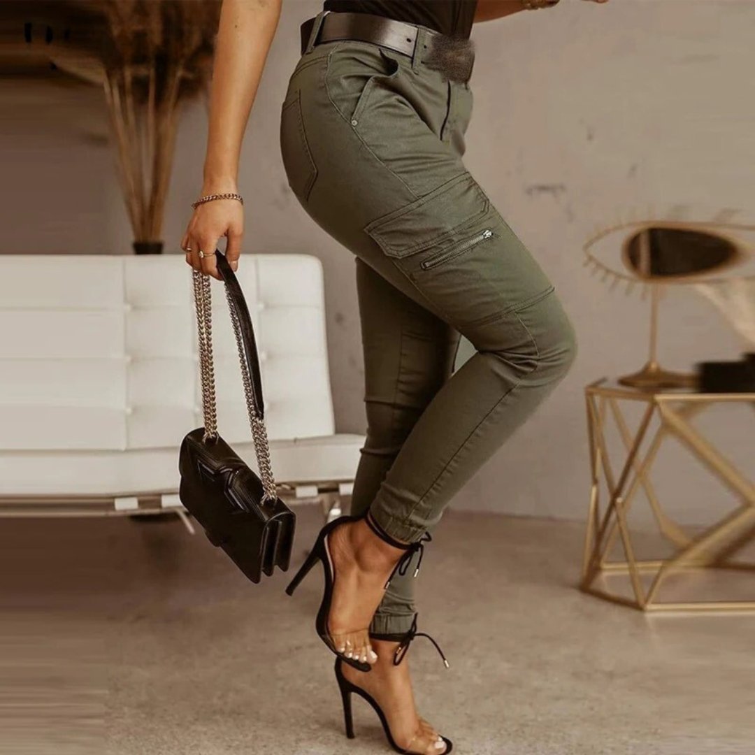 Mira™ | Damskie Jeansy Cargo