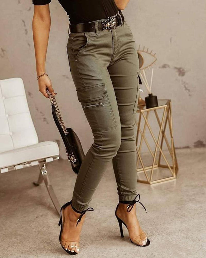 Mira™ | Damskie Jeansy Cargo