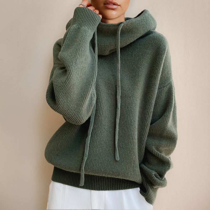 Johanne | Sweter z wełny merino z golfem