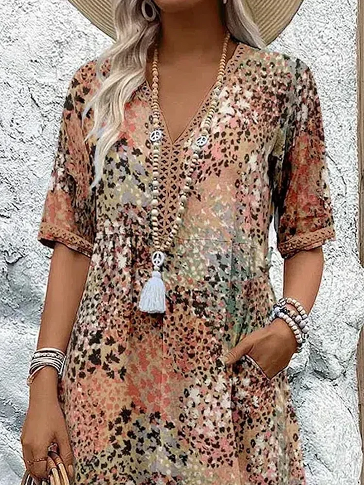 Elegancka Midi Sukienka