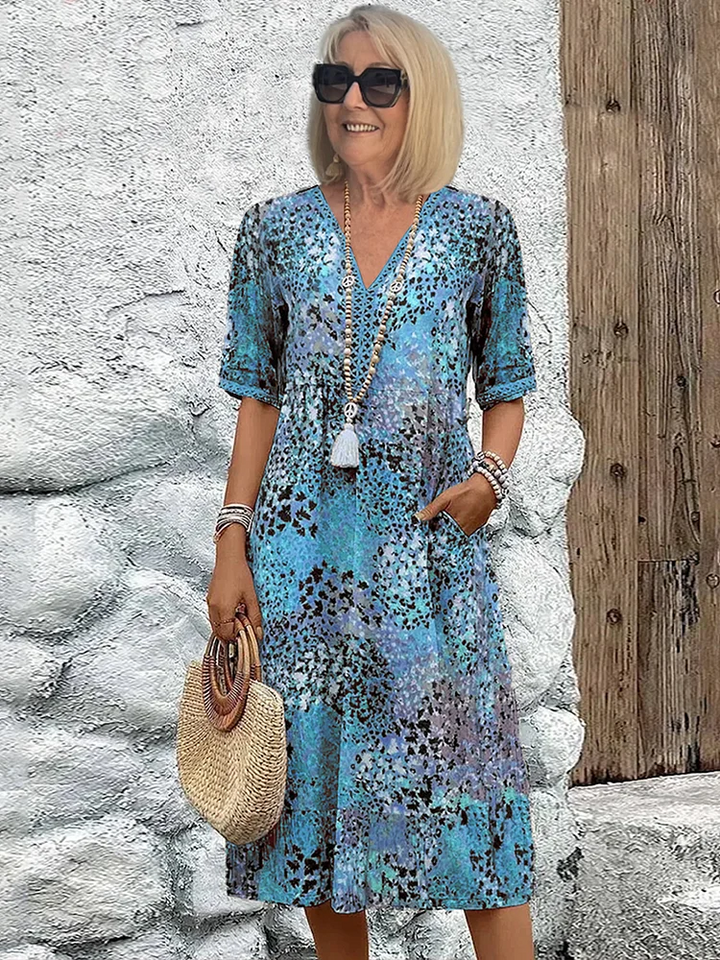 Elegancka Midi Sukienka