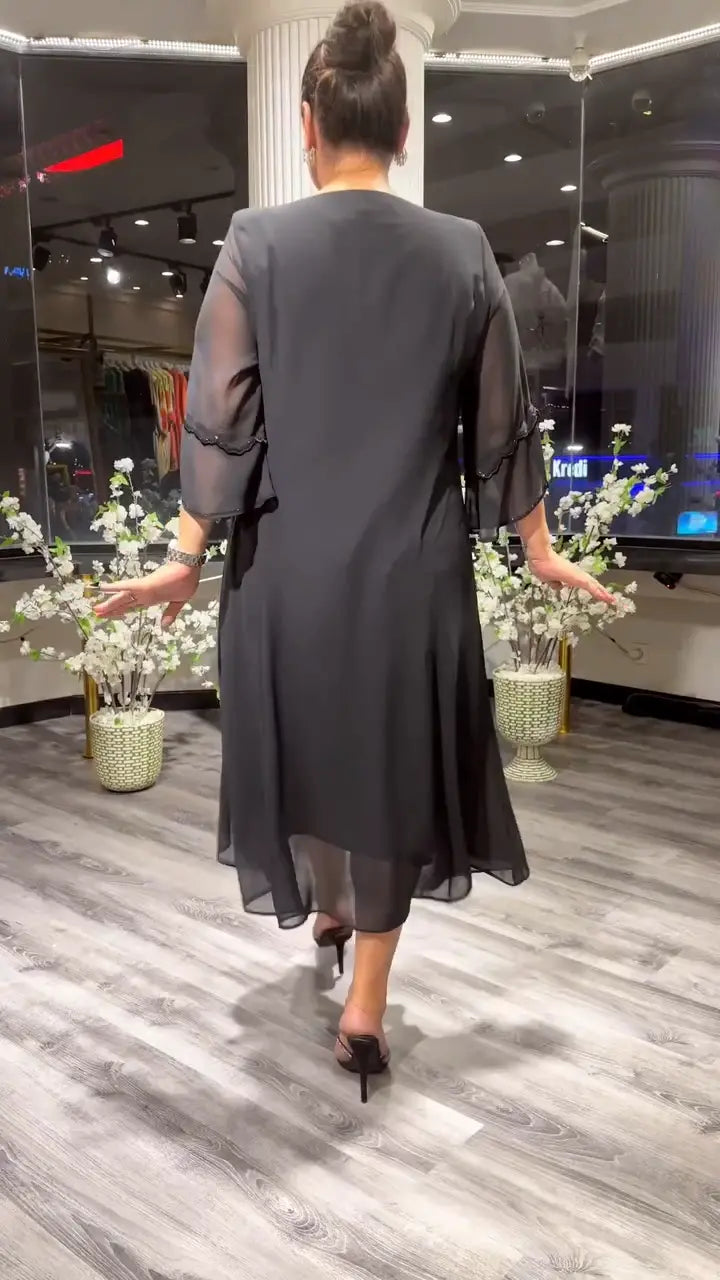 Marzenna | Sukienka midi – Szept Elegancji