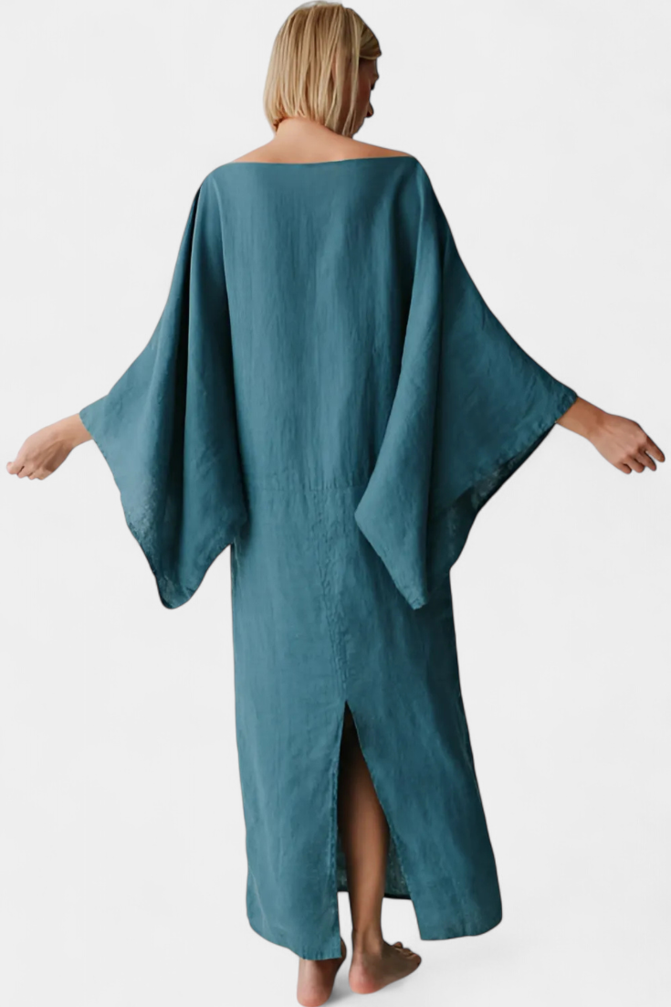 Otylia | Sukienka Kimono z najwyższej jakości tkaniny